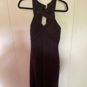 Black long dress